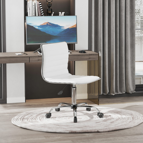 Armless task desk chair - armless,