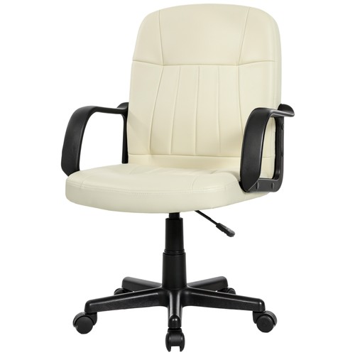 Homcom leather office chair - office,