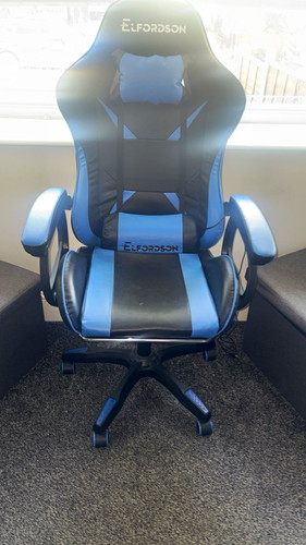 Elfordson blue faux leather - elfordson,