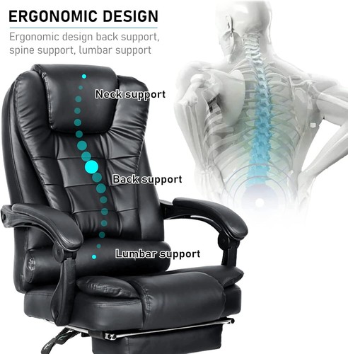 Massage office chair gaming - chair, pc