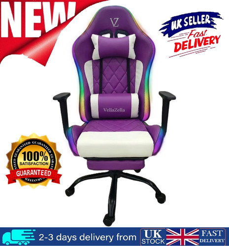 Gaming chair with - with, rgb