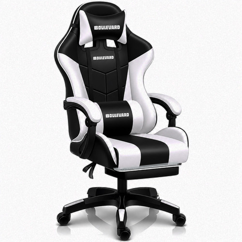 Gaming office chair - gaming, leather