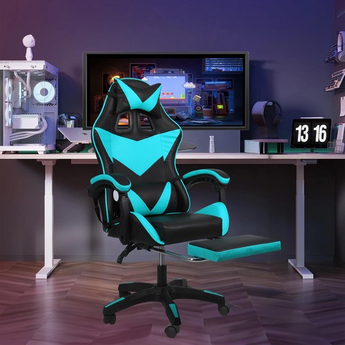 Gaming chair footrest - w/,