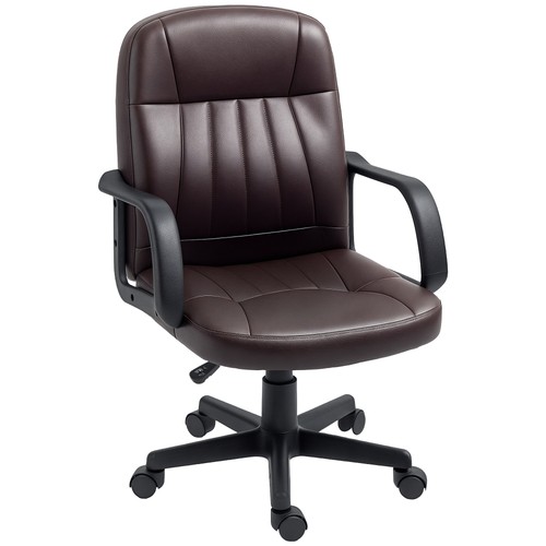 Homcom leather office chair - homcom,