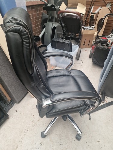 Faux leather office - leather, high