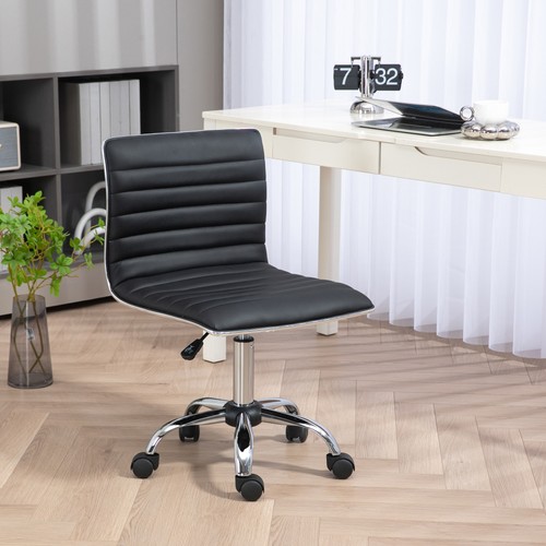 Armless task desk chair - desk,